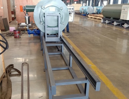 Vacuum Pyrolysis Oven For cleaning of spinnerets in the meltblown nonwoven production line.